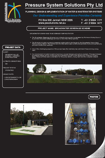 Evans Head Road Sewage Pumping Station